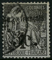 Delcampe - Obl. N°1 5c S/1c Noir S/azuré - TB - Sonstige & Ohne Zuordnung