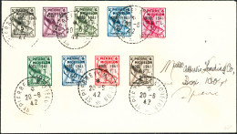 ✉ N°42/50 Les 9 Val (Noel 41) S/lettre (20/6/42) Rare - TB - Other & Unclassified