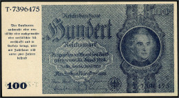 100 Reichsmark 24.6.1935. II+, Leichter Mittelknick, Selten. Rosenberg 182a. Grabowski. DEU-258a. Pick 190. - Other & Unclassified