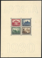 IPOSTA-Block 1930, Sauber Postfrischer Erhaltung. Mi. 1.600,-€ Michel Block 1. - Other & Unclassified