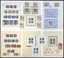 Französische Zone 1945-1949 **/gest.: Tolle Sammlung Im Lindner-Vordruckalbum Ab Allgemeine Ausgabe Mit Vielen Besonderh - Collections