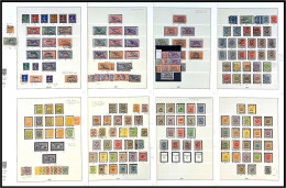 Memelgebiet 1920-1923 */**gest.: Ungebrauchte, Postfrische Und Gestempelte Sammlung Auf Lindner-Falzlosblättern, Dabei F - Collections
