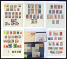 Saargebiet/Saarland 1920-1959 */**/gest.: Ungebrauchte, Postfrische Und Gestempelte Sammlung Im Vordruckalbum, Dabei Vie - Collections