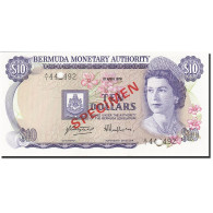 Billet, Bermuda, 10 Dollars, 1974-1982, 1978-04-01, KM:30s, NEUF - Bermudas