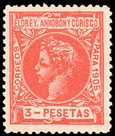 Elobey/Annobón - Edi * 31 - 1905 - Alfonso XIII - 3 Pts. - Elobey, Annobon & Corisco