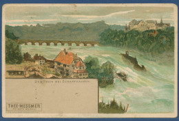 Thee-Messmer Tee Rheinfälle Schaffhausen, Ungebraucht (AK3786) - Werbepostkarten