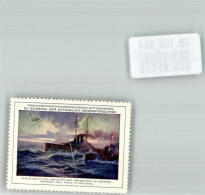 38105884 - WK I Marine S.M.S. Zriny A. Fahrt Nach D. Socche Di Cattaro Offizielle Kriegsfuersorge - Werbepostkarten