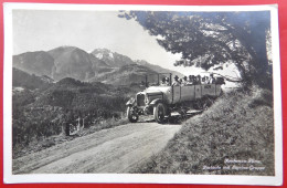 Carte Photo REICHENAU FLIMS Anime POSTAUTO - Flims