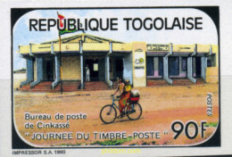 Delcampe - 191874 MNH TOGO 1990 DIA DEL SELLO - Cyclisme