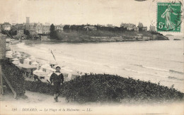 Delcampe - Dinard * La Plage Et La Malouine * Cabines De Bain - Dinard
