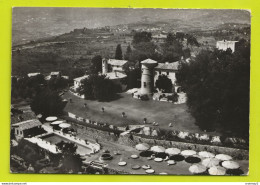 06 CASTELLARAS Vers Mouans Sartoux N°31 Le Château Avec Piscine VOIR DOS Et Flamme De SAINT TROPEZ En 1964 - Castles