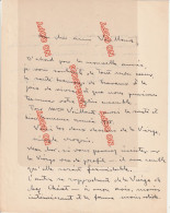 Lettre Autographe Jean Lambert Rucki Sculpteur Pologne Notre Dame De Consolation Hyères Débarquement De Provence * - Painters & Sculptors