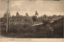 Delcampe - CPA FOURMIES - Un Coin De La Route D'Omer (136583) - Fourmies