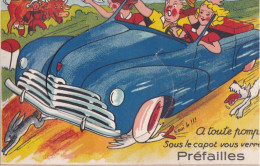 ¤¤   -   PREFAILLES    -   Carte à Système   -    Voiture     -   ¤¤ - Préfailles