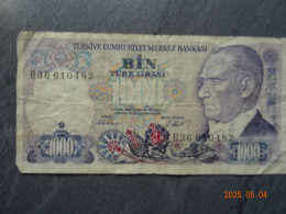 TURKIYE     1.000 TURKSE LIRE - Turchia