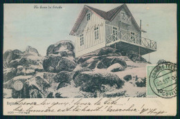 Delcampe - SERRA DA ESTRELA - Na Serra Da Estrella.- Casa Da Águia.  Carte Postale - Guarda