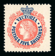 Victoria 1867-1913 Mint Range On Stock Sheets - Mint Stamps