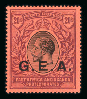 Tanganyika 1917-27 Attractive Mint Range On Stock Sheet - Tanzania (1964-...)
