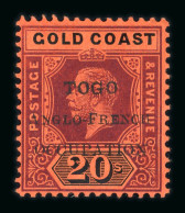 Togo 1914-15 Mint Range On Stock Page - Togo (1960-...)