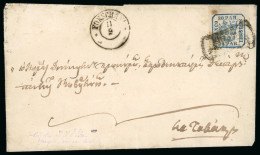 Delcampe - 1863/64 30 Parale Cover From Focsani To Galati - 1858-1880 Fürstentum Moldau