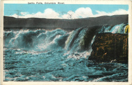 ETATS UNIS - CELILO FALLS COLUMBIA RIVER -  CACHET ""ouvert Par L'autorite Militaire 380"" - Portland
