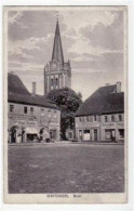 39021570 - Senftenberg Mit Markt Ungelaufen  Die Karte War In Einem Album Eingeklebt, Daher Anhaftungen Rueckseite, Lei - Grossräschen
