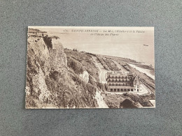 Delcampe - Sainte Adresse La Mer L'Hotellerie Et La Falaise Au Plateau Des Phares Carte Postale Postcard - Sainte Adresse
