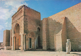 TUNISIE - Kairouan - Grande Mosquée - Porte De Lella - Rihana - Entrée - Animé - Ed Tanit - 94 - Carte Postale Ancienne - Túnez