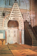TUNISIE - Kairouan - Grande Mosquée - Mihrab - Chaire - Lustre - Escaliers - Tapis De Prière - Carte Postale Ancienne - Túnez