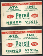 Carnets N° 7 A A Et B - PERSIL - ATA - VIXIL - Non-émis - Varietà/Curiosità
