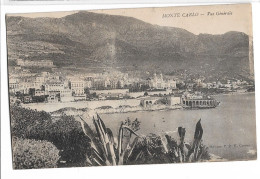 Delcampe - MONACO MONTE CARLO  VUE GENERALE   (EDITEUR V.D.E) - Monte-Carlo