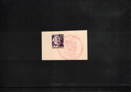 Rheinland-Pfalz 1947 Karl Marx House Where He Was Born Interesting Postmark - Karl Marx
