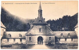 Delcampe - CPA 9 X 14 Isère Couvent De La GRANDE CHARTREUSE La Cour D'Honneur - Chartreuse