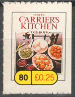 Delcampe - Food Robert Carrier Kitchen Cookbook LABEL VIGNETTE CINDERELLA Savings Voucher Trading Coupon UK Britain 1986 - Alimentation