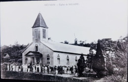 LA REUNION UNE  EGLISE DE SALAZIE - Réunion