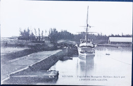 LA REUNION PORT DE POINTE AUX GALETS PAQUEBOT MESSAGERIES MARITIMES - Réunion
