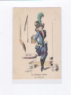 Delcampe - FEMME MODE ROBERTY La Dernière Mode Les Entravées Aux Toilettes WC CHIEN - Mode