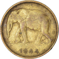Monnaie, République Démocratique Du Congo, Franc, 1944 - 1934-1945: Leopold III