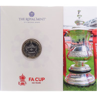 Monnaie, Royaume-Uni, 2 Pounds, 2022, The FA Cup.BU, FDC, BI-Metal /Nibr/Cuni - Maundy Sets & Commémoratives