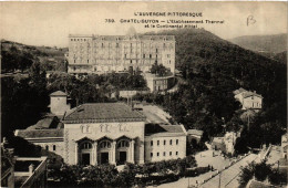 Delcampe - CPA CHATEL-GUYON L'Etabl. Thermal Et Le Cont. Hotel (720523) - Châtel-Guyon