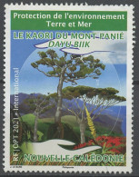 Delcampe - Nouvelle Calédonie 2021 Y&T N°1411 - Michel N°1814 (o) - (svi) Le Kaori Du Mont Panié - Gebraucht