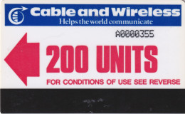 Ascension Islands - Autelca Red Arrow 200 Units - Ascension