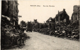 Delcampe - CPA Noyon Rue Des Merciers FRANCE (1014187) - Noyon