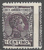 Elobey 1907 Edifil 35 ** - Elobey, Annobon & Corisco