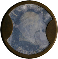 Deutschland - Briefmarkennotgeld: USA: 1c 1861 - Encased Postage Stamp Ayer's Sa - Other & Unclassified