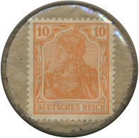 Deutschland - Briefmarkennotgeld: 6 Verschiedene Kapselmarken: Frankfurt Am Main - Other & Unclassified