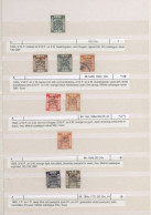Jordan: 1922/1925, Overprints On Palestine/Hejaz, Specialised Mint And Used Asso - Jordan