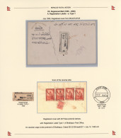 Nepal: 1959-2000 "Registered Mail": Specialized Collection Of 250 Postal Station - Nepal