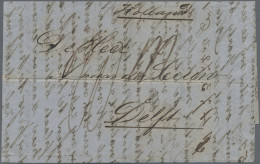 Argentina -  Pre Adhesives  / Stampless Covers: 1866 Entire Letter Sent From Bue - Prephilately