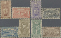 Greece: 1896, Olympic Games, 1 L - 10 Dr, 12 Values, Mint. - Unused Stamps